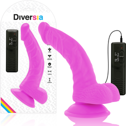 Gode vibrant réaliste courbé 21,5 cm avec télécommande pour homme