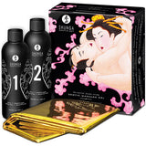 SHUNGA GEL DE MASSAGE EROTIQUE ORIENTAL CORPS A CORPS FRAISES ET CAVA