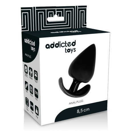 Plug anal double densité 8,5 cm — gros plan