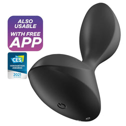 Plug anal Sweet Seal noir - vue produit principale