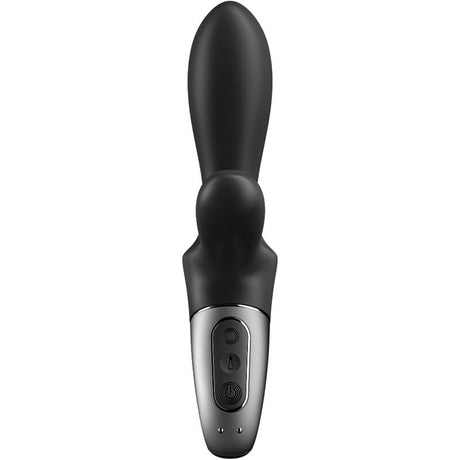 SATISFYER APPLICATION HEAT CLIMAX VIBRATEUR ANAL NOIR