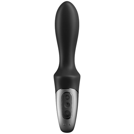 SATISFYER APPLICATION VIBRATEUR ANAL HEAT CLIMAX NOIR