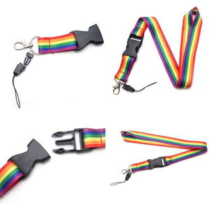 PRIDE LONGE DRAPEAU LGBT