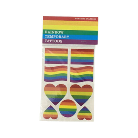 PRIDE TATOUAGES DE DRAPEAU LGBT