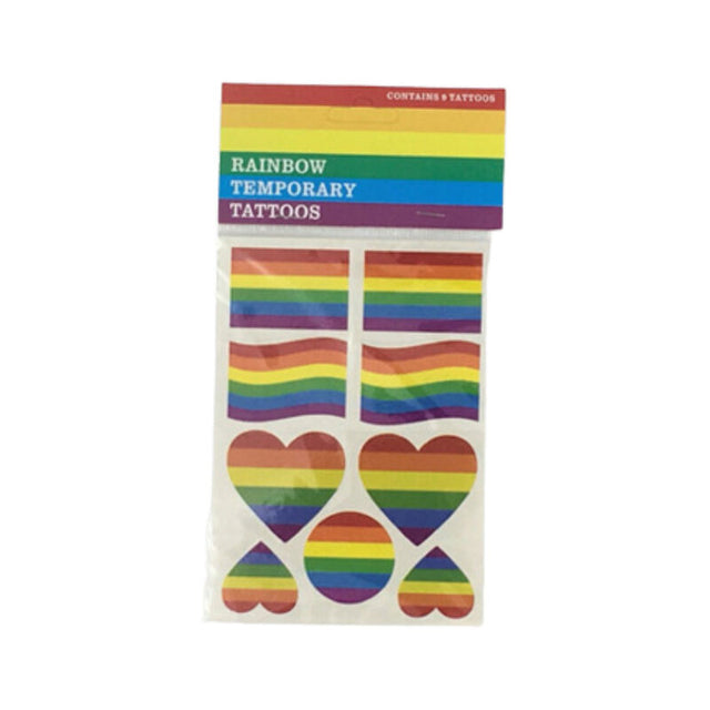 PRIDE TATOUAGES DE DRAPEAU LGBT