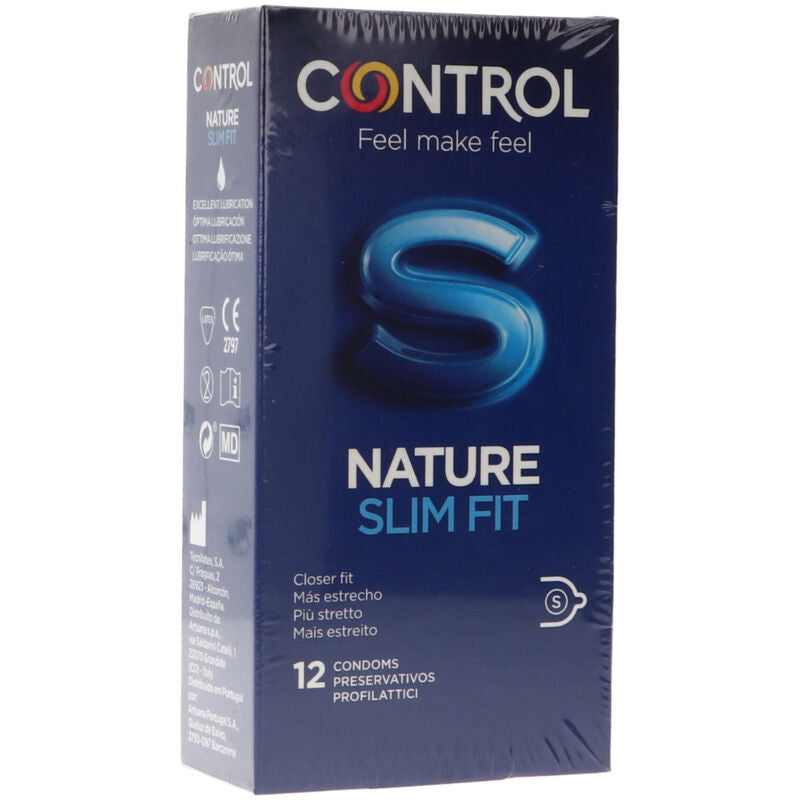 Préservatifs Fins taille S ajustés 12 unités — Control Nature Slim Fit · Control Condoms · Préservatifs XS