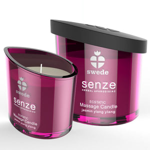 SWEDE BOUGIE DE MASSAGE EXSTATIQUE SENZE JASMIN YLANG YLANG