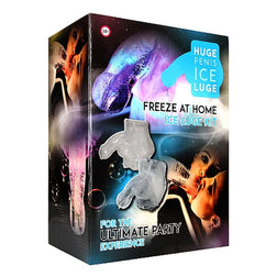 Boîte du kit moule à glace pénis géant pour soirée festive