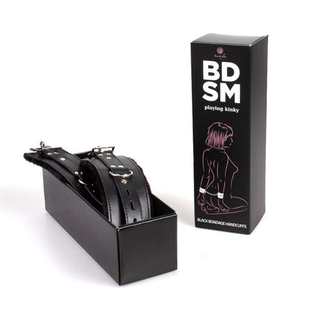 SECRETPLAY MENOTTES DE BONDAGE NOIRES COLLECTION BDSM