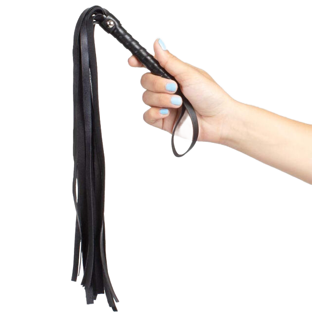SECRETPLAY FOUET DE BONDAGE NOIR COLLECTION BDSM