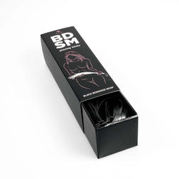 Fouet flogger léger en simili-cuir noir 44 cm — SecretPlay — vue 5