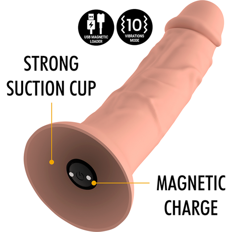MYTHOLOGY ASHER ORIGINAL DILDO M VIBRATEUR COMPATIBLE AVEC LA TECHNOLOGIE SANS FIL WATCHME
