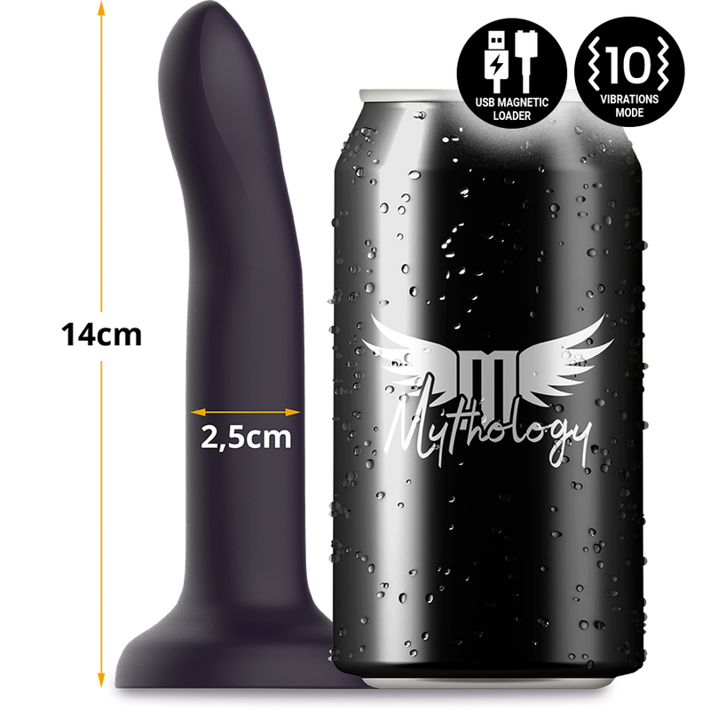 Gode fantasy vibrant thermochrome 14 cm — gros plan