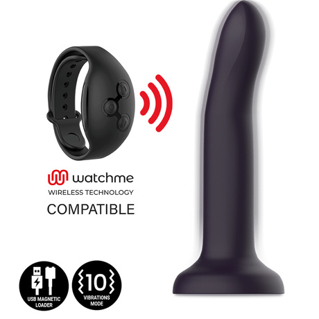 Gode fantasy thermochromique vibrant 17 cm silicone — en situation