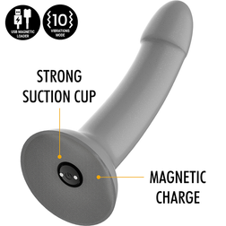 Rune Majestic S gode vibrant silicone 15,5 cm
