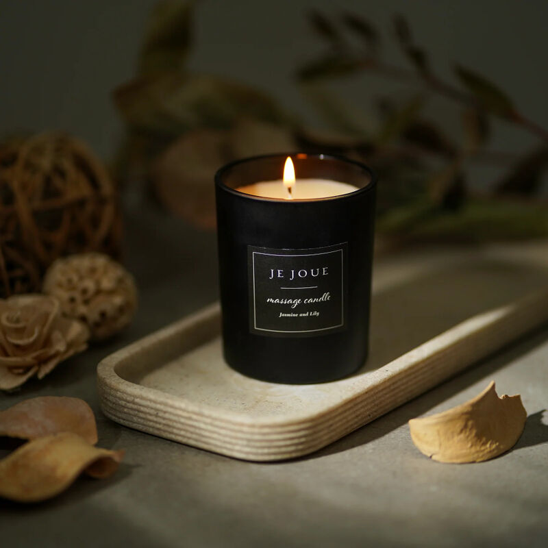 Bougie de massage luxe Jasmin & Lily — emballage