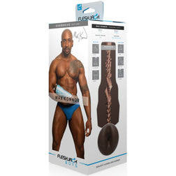 Storage case of the Max Konnor anus masturbator showing the internal texture