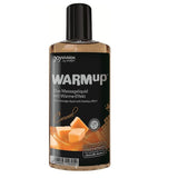 Huile de massage chauffante comestible caramel 150 ml — WARMup · Joydivision Warmup · Huiles aromatisées