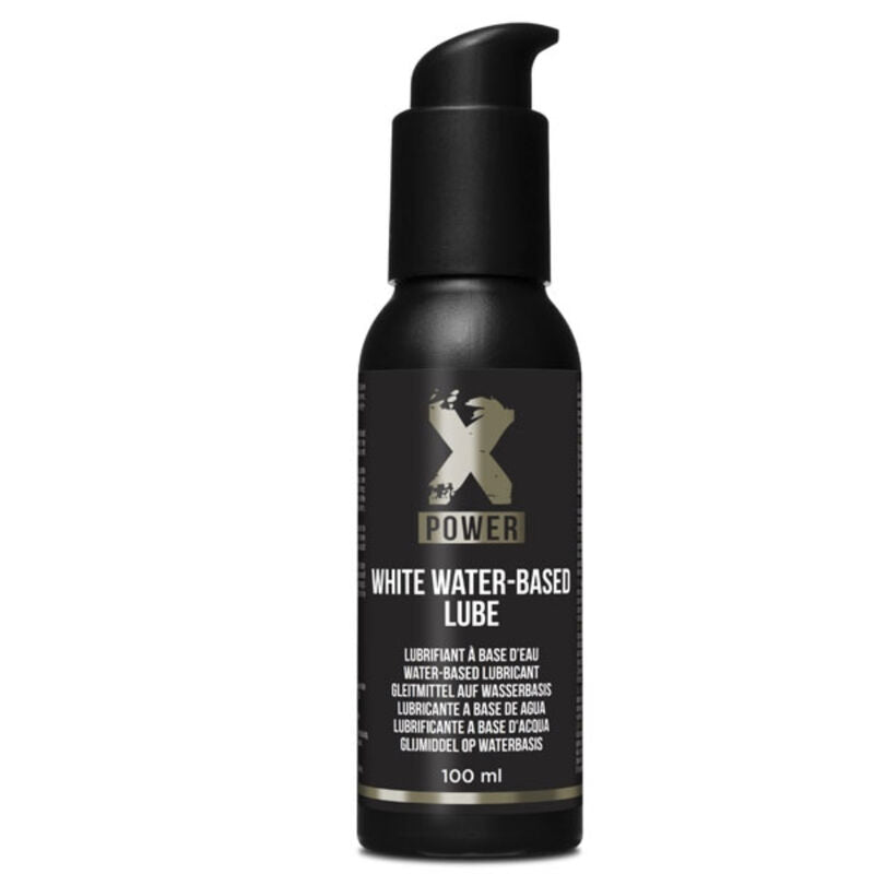 Lubrifiant effet sperme base eau 100 ml — White Lube · Xpower · Base eau