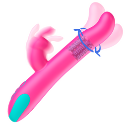 Vibromasseur rotatif double moteur 12,5 cm — Pluto