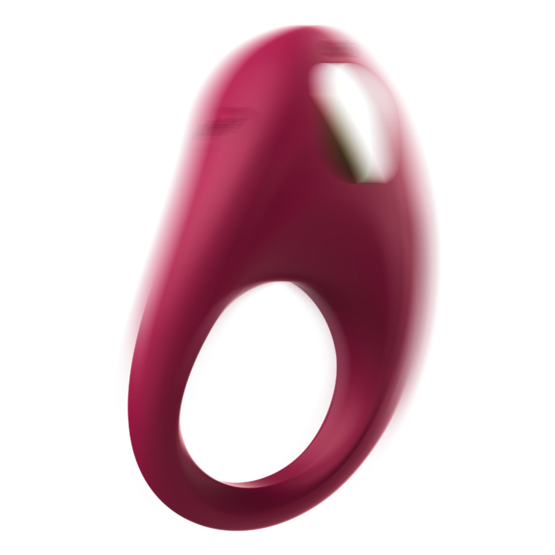 Cockring vibrant premium silicone — vue de profil