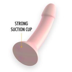 Gode silicone fantaisie 14,5 cm avec ventouse — Rune Candy