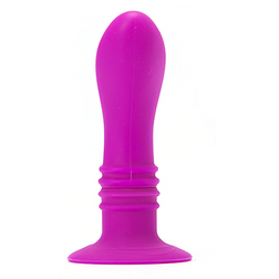 Plug 10 modes vibrants courbé prostate avec ventouse — Booty Passion — vue 6