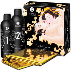 SHUNGA GEL DE MASSAGE EROTIQUE CORPS A CORPS MELON MANGUE ORIENTAL