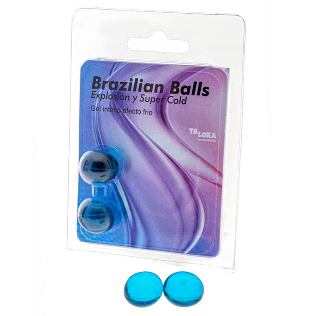 Gel intime effet froid — Brazilian Balls x2 · Taloka · Lubrifiants