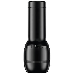 Masturbateur homme Kiiroo Coque Keon pour gaines Fleshlight — Compatible Case noir vu de face