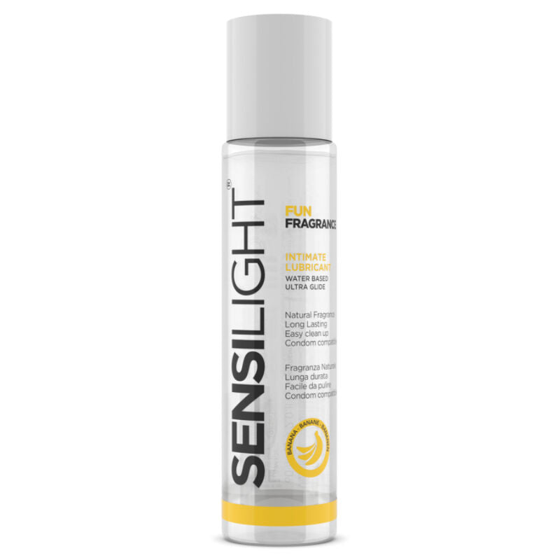 Lubrifiant arôme banane 60 ml — Sensilight · Intimateline Intimateline · Lubrifiants aromatisés