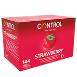 CONTROL PRESERVATIFS ADAPTA FRAISE 144 UNITES