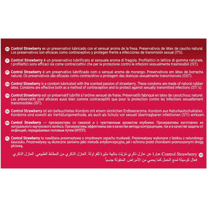 CONTROL PRESERVATIFS ADAPTA FRAISE 144 UNITES