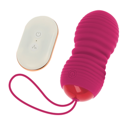 OHMAMA TELECOMMANDE EGG 7 MODES HAUT ET BAS ROSE