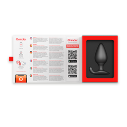 Plug anal Rio (noir) - emballage produit