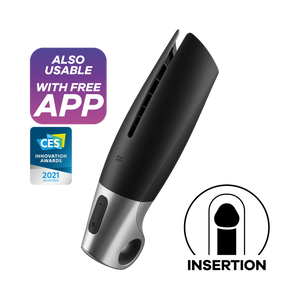 SATISFYER MASTURBATEUR PUISSANT NOIR