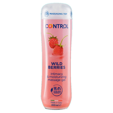 Gel massage 3-en-1 baies sauvages 200 ml — Wild Berries · Control Lubes · Huiles aromatisées
