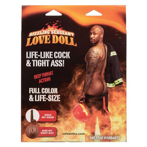 Poupée gonflable homme taille réelle — Sizzling Sergeant · Calexotics · Gonflables