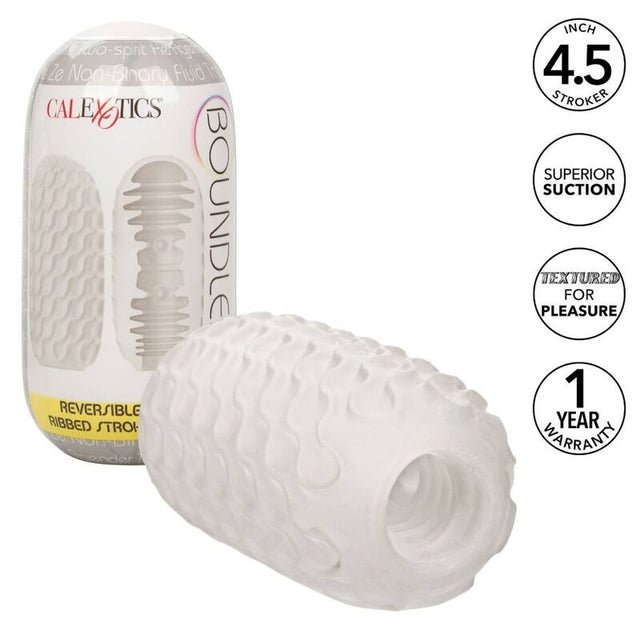 Masturbateur réversible double texture — Boundless Stroker · Calexotics · Strokers