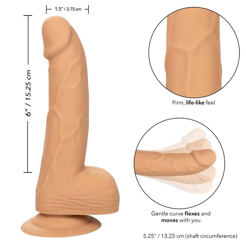 CALEXOTICS CLOUS EN SILICONE 1524 CM PEAU