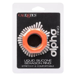 CALEXOTICS BAGUE ALPHA SEXAGON ORANGE
