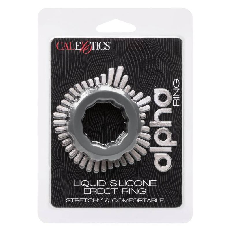 CALEXOTICS BAGUE ALPHA ERECT GRIS