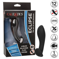 Stimulateur prostatique 12 modes vibrants — Eclipse — vue de face