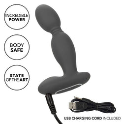 Plug prostate silicone tête rotative 12 modes — Eclipse Rotator