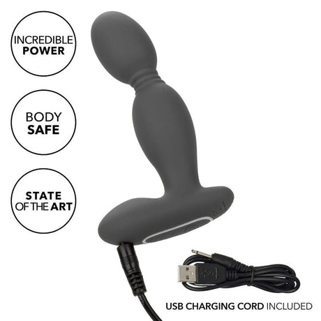 Plug prostate silicone tête rotative 12 modes — en situation