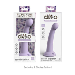 Dillio Secret Explorer Platinum Silicone Dildo 15 cm