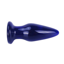 Plug anal verre 5 modes vibrant 10 cm — autre angle