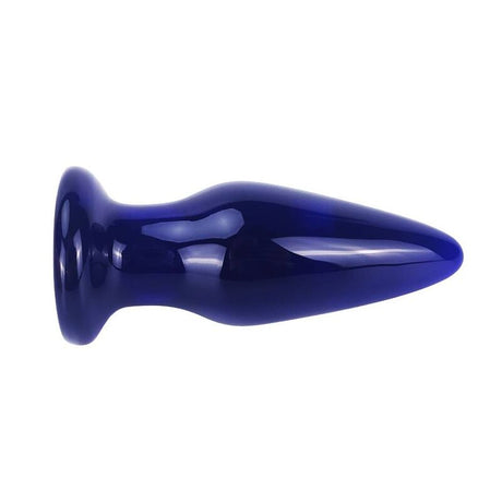 Plug anal verre 5 modes vibrant 10 cm — autre angle