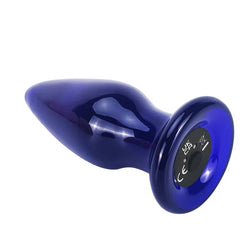 Plug anal verre 5 modes vibrant 10 cm — présentation