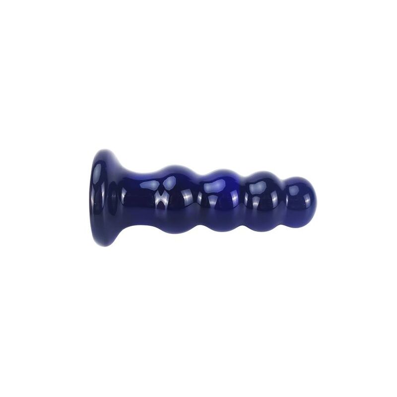 Plug boules verre 5 modes vibrant 4 billes — texture visible